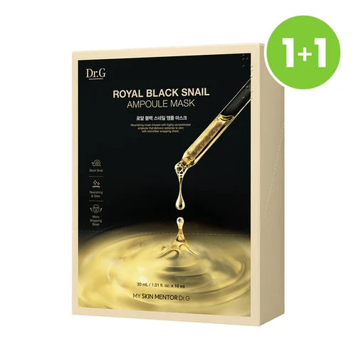 DR G Royal Black Snail Ampoule Mask