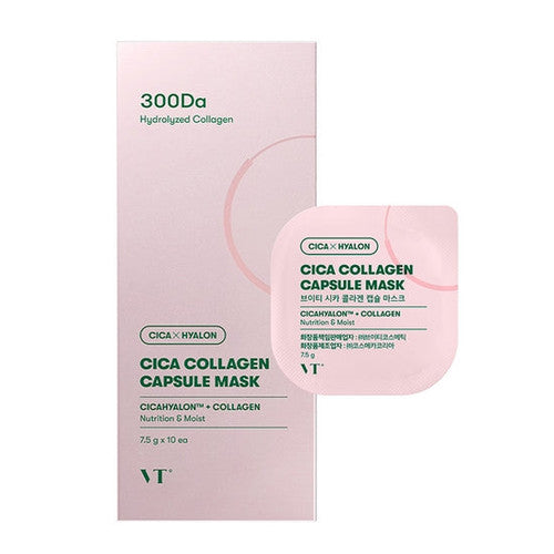 VT Cosmetics Cica Collagen Capsule Mask (10ea)
