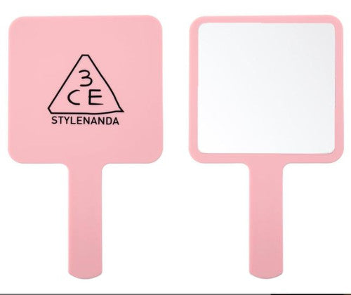 3CE Square Hand Mirror Pink Rumour