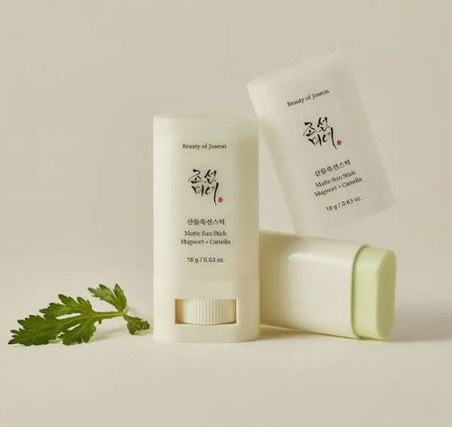 BOJ Matte Sun Stick: Mugwort + Camelia