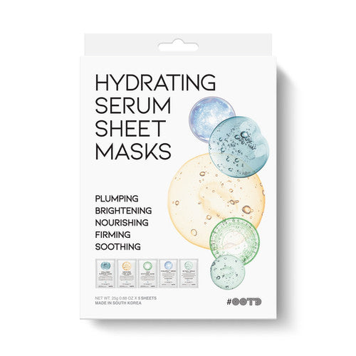 #OOTD Hydrating Serum Sheet Mask 5-Pack Kit