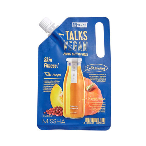 Missha Talks Vegan Squeeze Sleeping Mask (Skin Fitness)