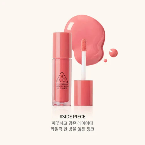 3CE Sheer Liquid Blusher #Side Piece