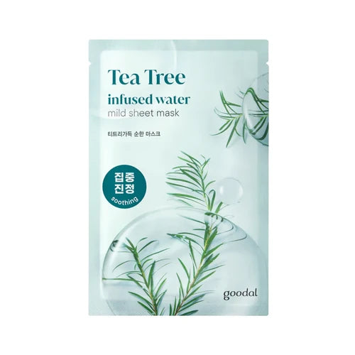 Goodal Tea tree Infused water Mild Sheet Mask (Soothing)