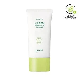 Goodal Heartleaf Calming Mineral Filter Sun Cream