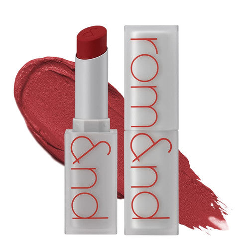 rom&nd Zero Matte Lipstick (18 Tanning Red)