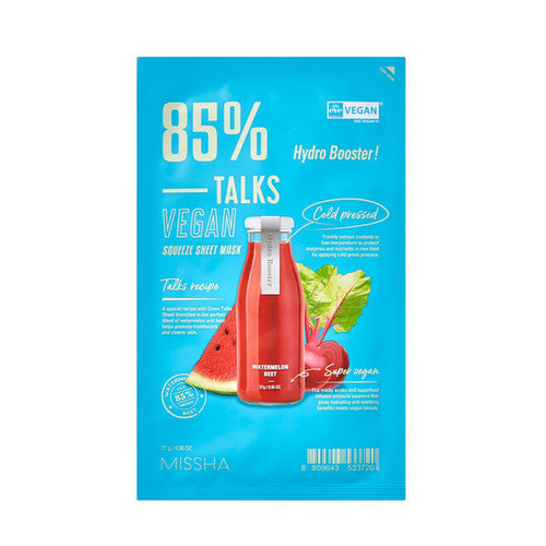Missha Talks Vegan Squeeze Sheet Mask (Hydro Booster)