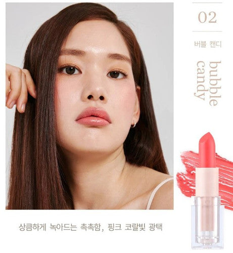 Glint Sheer Lipstick 02 Bubble Candy