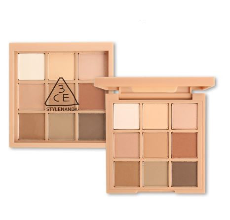 3CE Mood Recipe Multi Eye Color Palette #Smoother