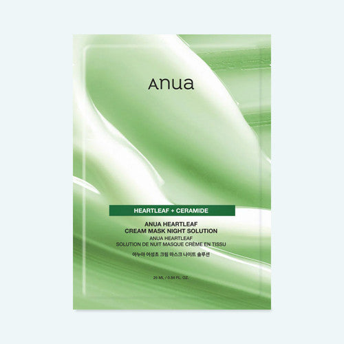 Anua Heartleaf Cream Mask Night Solution 25ml (1PCS)