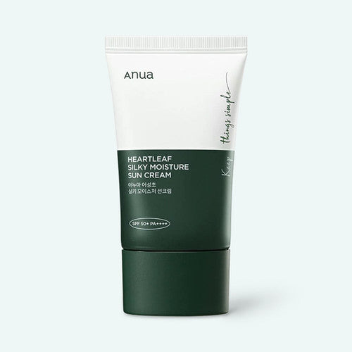 Anua Hearleaf Silky Moisture Suncream 50ml