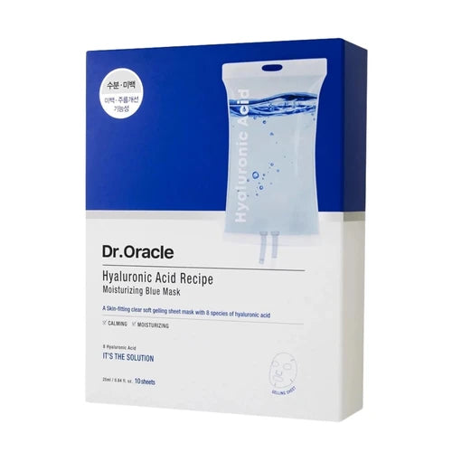 Dr. Oracle Hyaluronic Acid Blue Mask 10 Sheets