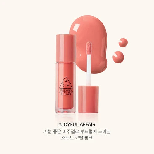 3CE Sheer Liquid Blusher #Joyful Affair