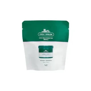 VT Cosmetics Cica Mild Toner Pad Refill (60ea, 130ml)