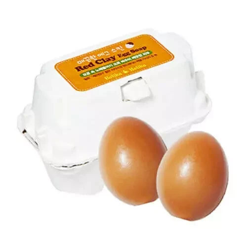 Holika Holika Egg Skin Egg Soap Green Red Clay (50*2)