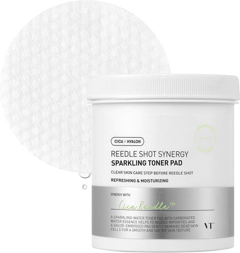 VT Cosmetics Reedle Shot Synergy Sparkling Toner Pad
