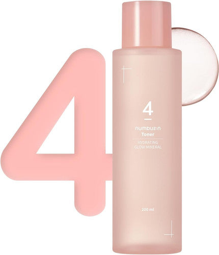 Numbuzin No.4 Hydrating Glow Mineral Toner (200ml)