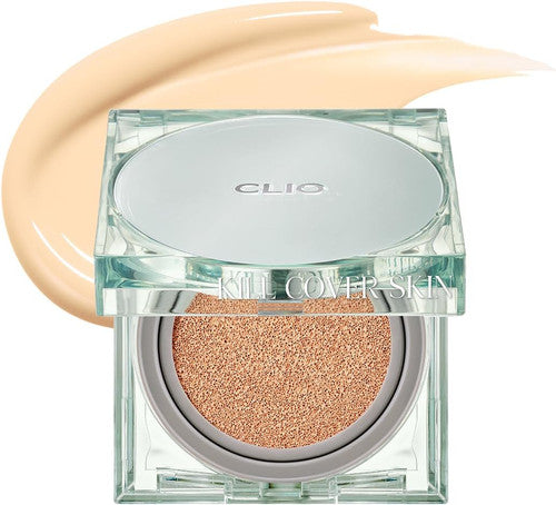 Clio Kill Cover Skin Fixer Cushion 19W Vanilla SPF50+ PA+++