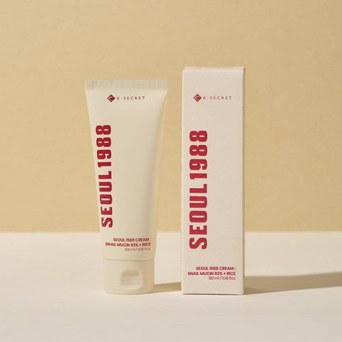 K-Secret Seoul 1988 Cream: Snail Mucin 93% + Rice