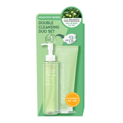 #OOTD Green Plum Double Cleansing Duo Set