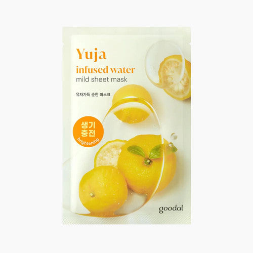 Goodal Yuja Infused Water Mild Sheet Mask (Brightening)