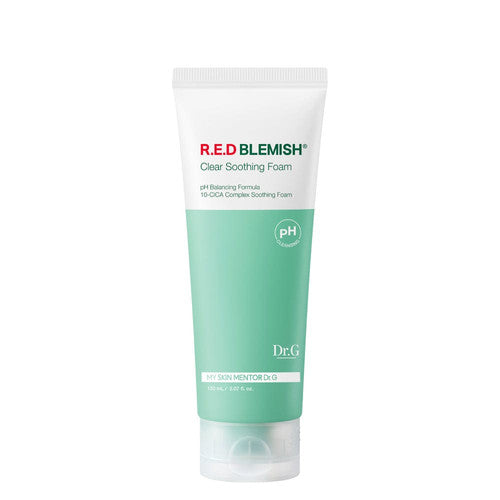 DR G Ph Cleansing Red Blemish Clear Soothing Foam