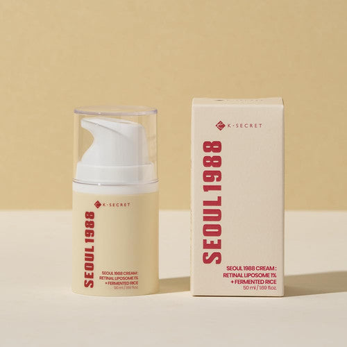 K-Secret Seoul 1988 Cream: Retinal 1% + Fermented Rice